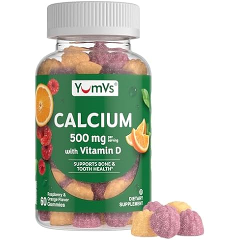 YumVs Calcium with Vitamin D3 Gummies Cover