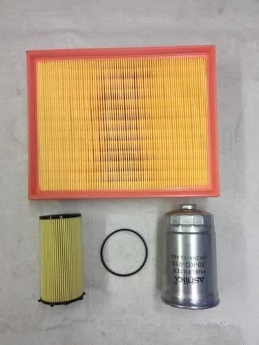 ASHIKA Oil Filter Fuel Filter & Air Filter Liberty KK 2.8CRD 2008-2010/ Nitro KA 2.8CRD 2007-2011