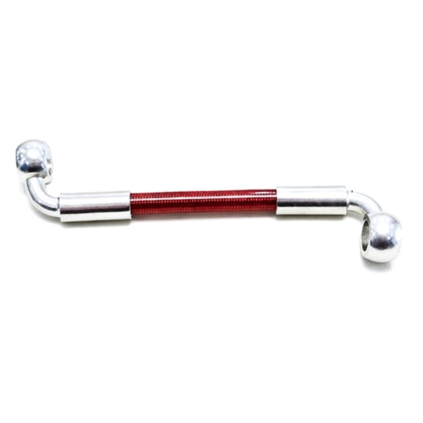 Shqxd One Color Hydraulic Brake Hose Motorcycle Accessories Brake Line Braided Steel Oil Hose Cable Hydraulic Banjo 90°-90° 30Cm-500Cm