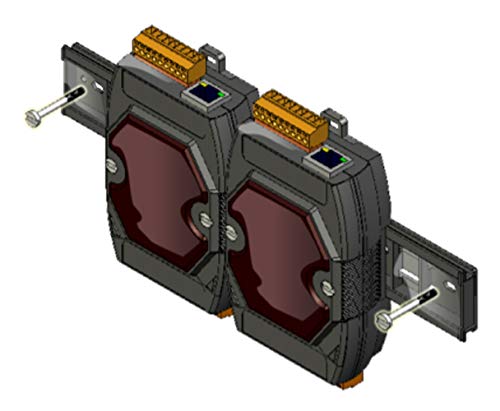 ICP DAS USA ET-7252 Modbus TCP Based Ethernet I/O Module with 2 Ethernet Ports for Daisy-Chain Networking, with 8-Channel Digital Input with Counter and 8-Channel Digital Output