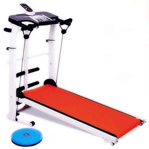 Image of Treadmill,Folding Treadmills for Home with Incline, Mechanical Foldable Walking Machine Home Fitness Equipment Sports Equipment Aerobic Equipment (Red)