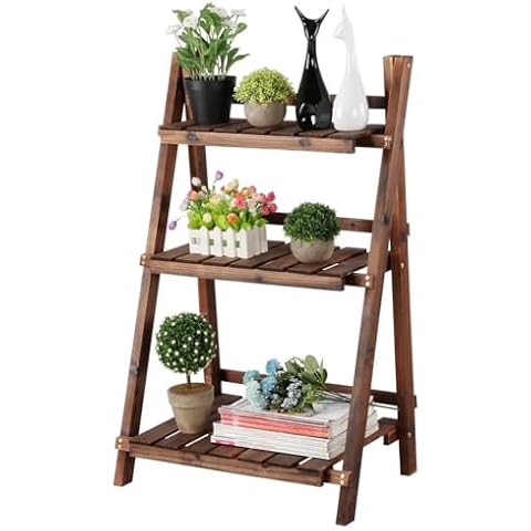 Yaheetech Foldable 3-Tier Ladder Shelf Cover