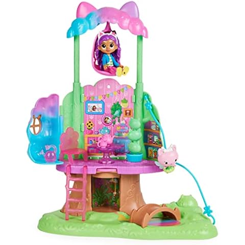 Casa del Arbol de Hadigata de La Casa de Muñecas de Gabby con Figuras, Accesorios y Muebles Cover