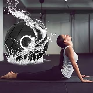 Luobannm Palla di Massaggio Elettrica Vibrante Ricaricabile USB Ideale per il Rilassamento Della Vita