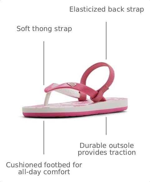Image of Roxy Girls' Tahiti Toddler Strap Sandal