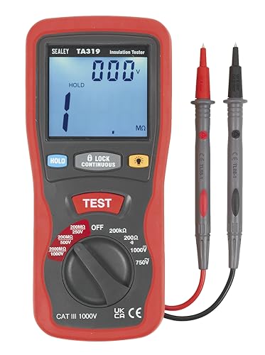 Image of Sealey Ta319 Digital Insulation Tester