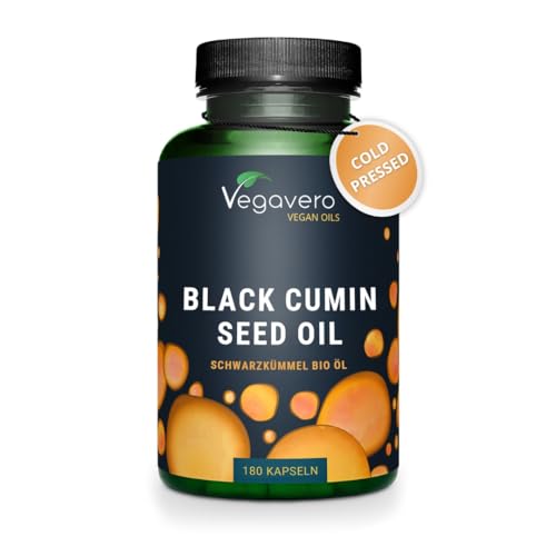 Vegavero Organic Black Cumin Seed Oil Capsules