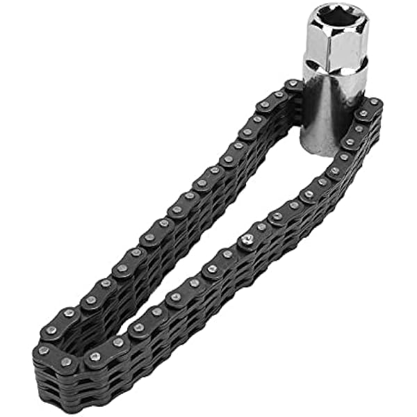 Klucz do filtra oleju łańcuchowego, 14cm Heavy Duty łańcuch typu Klucz do filtra oleju do usuwania Universal Auto Car Repair Tools, narzędzie do automatycznego usuwania filtra oleju