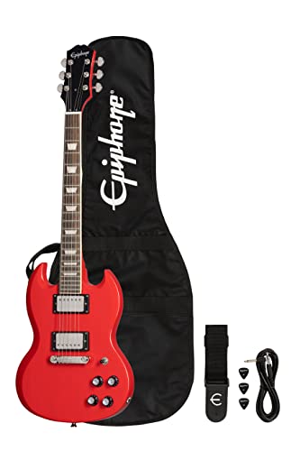 Epiphone Les Paul エレキギター 赤 エピフォン Epiphone Les Paul Modern Sparkling Burgandy