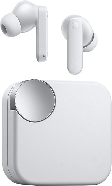 Image of Buds Wireless Bluetooth Earbuds,Compatible with Nothing 42dB Noise Cancelling Earbuds, Dirac HD Audio, 35.5H Playtime, BT5.3, IP54 Waterproof, 4HD Mics Wireless Headphones (Light Grey)
