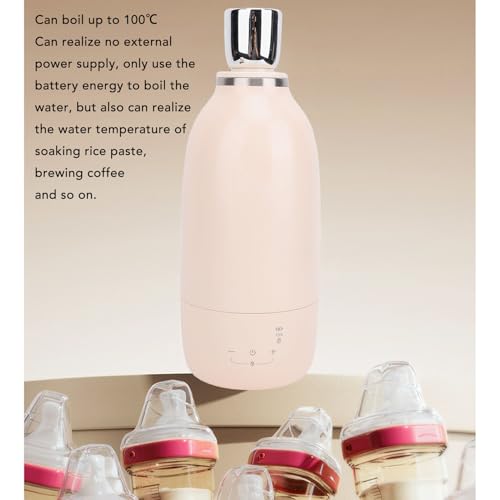 Hervidor eléctrico portátil Fockety 500ml acero inoxidable miniatura 4