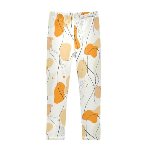 Girls Leggings Abstract Line Art Toddler Girls Clothes Leggings for Girl Toddler Girl Trousers