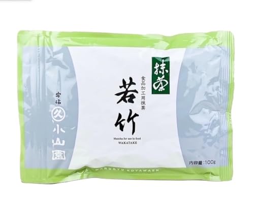 Wakatake Ceremonial Matcha – 100g Bag – Stone-Ground Japanese Green Tea Powder from Kyoto for Lattes, Tea & Daily Use