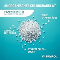 BAYROL Chloryte 5 kg Anorganisches Chlor Pool Schockchlorung Granulat – Ansicht 2