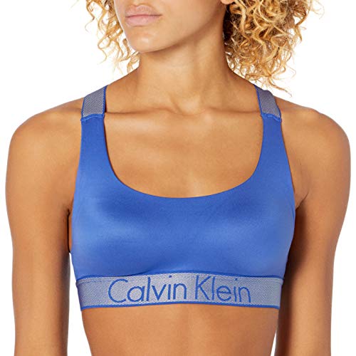 Calvin Klein Women's Standard Customized Stretch Lightly Lined Bralette, Streak, S