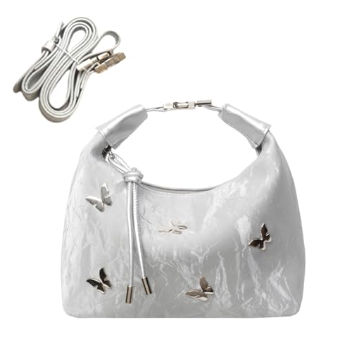Bolso Tote para mujer de cuero vegano con correa ajustable miniatura 1