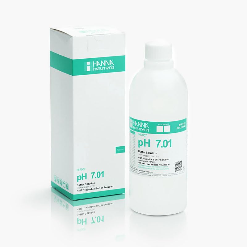 HI7007L Kalibrierlösung pH 7,01, 500 ml Flasche
