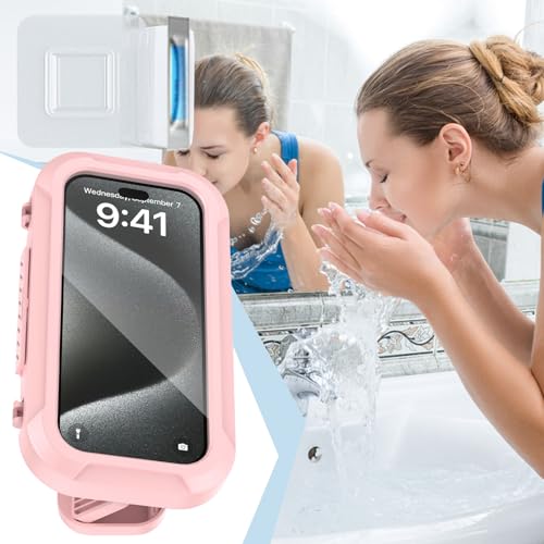 Support téléphone de douche étanche pour ne plus risquer de faire tomber votre smartphone
