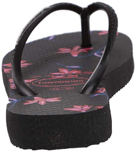 Image of Havaianas Unisex-Child Slim Surf Floral Flip Flop Sandal