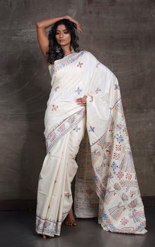 RUPLEKHA FASHION tussar silk saree in pure silk – image 3