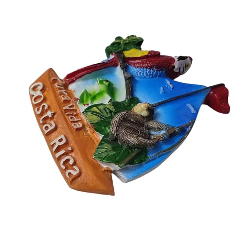 Imán decorativo Pura Vida Costa Rica para refrigerador miniatura 4