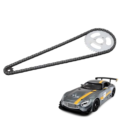 Ketten- und Kettenradkit, Mini -Fahrradfahrzeuge Ersatz Hochleistungsstahl T8F vordere und hintere Zahnradkette für modifizierte Kart -Mini -Motorräder