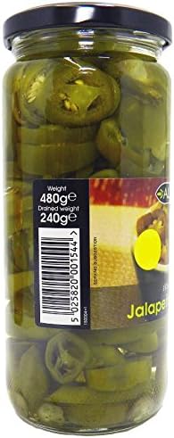 Aleyna - Sliced Green Jalapenos - 480g
