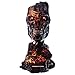 Electronic Arts Pure Arts Terminator 2: Judgment Day Replica 1/1 T-800 Endoskeleton Mask Battle Damaged Version 46 cm, PA002TE2, Schwarz