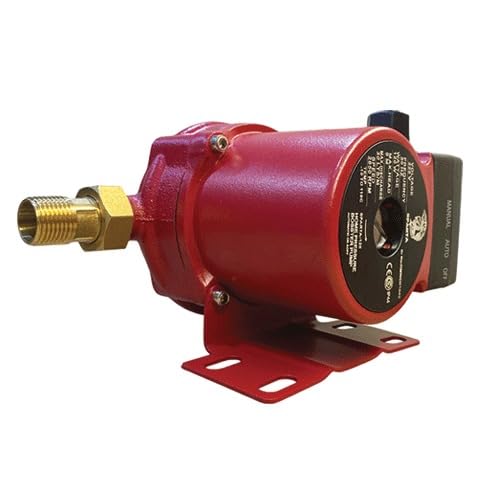 Image of Sparta Inline Pressure Booster, 150 watts Foot Mounted Inline Pressure Pump for Hot Water Circulation, Washing Machine, RO's, etc | Silent Pump Used for Pressure Boosting apllications