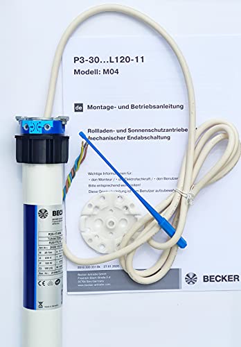 Becker Rollladen- und Sonnenschutzantrieb mit mechanischer Abschaltung R12/17CM - Image 4