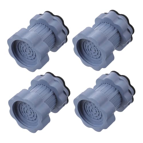 LIFKOME 4Piezas Almohadillas Antivibración y Ajustables Estabilizador de Carga Superior Moderno y Práctico de Lavandería