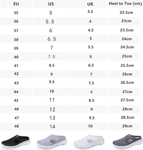 Men's Comfort Breathable Support Sports Sandals, Outdoor Casual Non Slip Orthopedic Sneakers Walking Slip on Shoes2