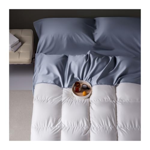 GBHMJU Sleeping Bag Liner Cotton Long Staple Cotton Ultralight Adult Sleep Sack in 3 Sizes for Hotel and Camping Sheets Travel Sleeping Bag with Stuff Sack(Blue,180x210cm-70x82)
