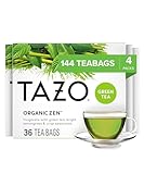 TAZO Regenerative Organic Zen Green Tea, 144 Total Tea Bags (36ct - Pack of 4)