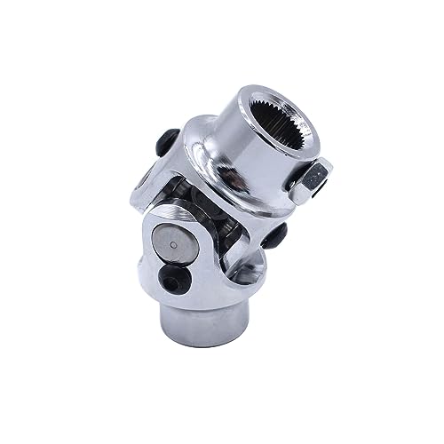 Joint en U direction universel 3/4"-36 cannelure vers arbre rond 1,9 cm SHLPDFM chrome 83 mm 35°