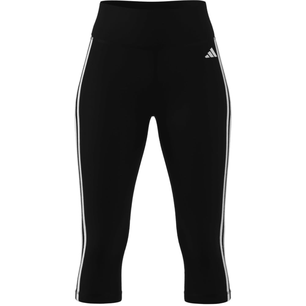 adidas Leggings Largos para Mujer Essentials con 3 Rayas de Cintura Alta