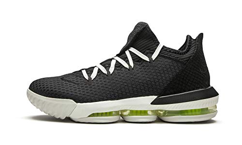 Nike Men's Lebron XVI Low Basketball Sneaker (Black/Black-Summit White-Volt, 8.5 M US)