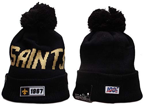 MVPRING New Orleans Saints 100 Versão Comemorativa Logotipo de Borracha Esportes ao Ar Livre Gorro d