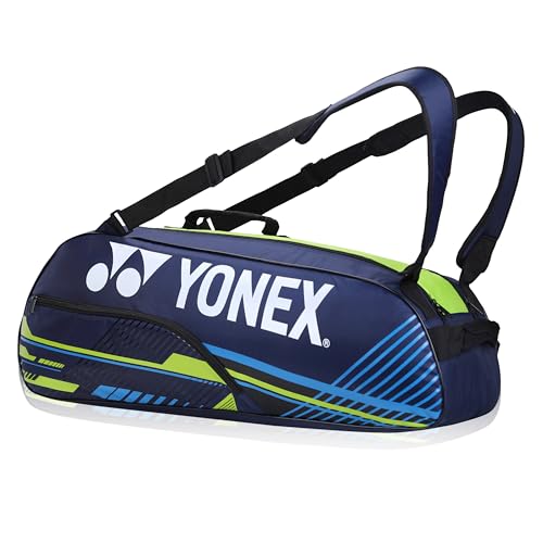 Image of YONEX Badminton Racquet Bag ACE2 1226 BT6 | ACE2 Series Thermal Lining Compartment |Eronomic STRPS |Available as Backpack|Hand Carry |Accessories & 6 Racquet Comaprtment|Wide Shoe Packet