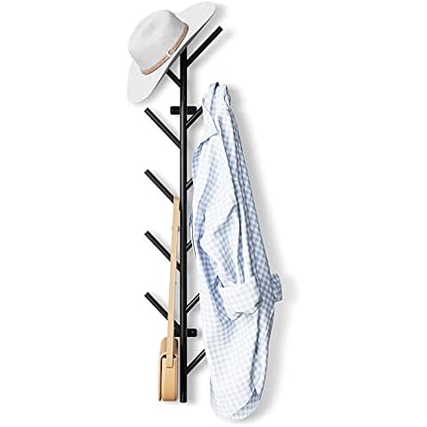 LOFTPLUS 100 cm Metal Coat Rack with 11 Hooks Cover