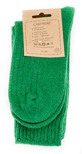Image of Womens Fine Cashmere and Merino Wool Super Soft Socks