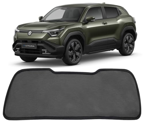 Image of Autofact Dicky Curtain for Maruti e Vitara | Custom Fit Rear Windshield Sunshade | UV & Heat Protection | Foldable Mesh | Privacy & Cooling Car Accessory