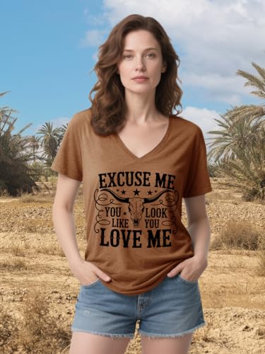 If I'm The Problem You Might Be The Reason Shirt Women Vintage Country Music T Shirts Short Sleeve Tops3
