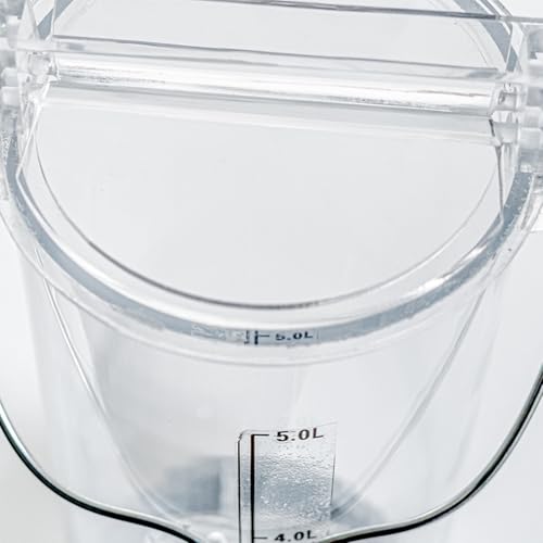 Louche d'échantillonnage d'eau 3 L avec bécher pendulaire plexiglas pour tests de qualité
