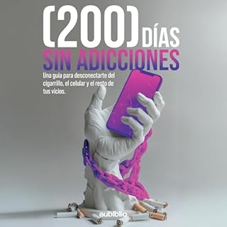 (200) D&iacute;as sin adicciones Audiolibro Por Aubiblio arte de portada