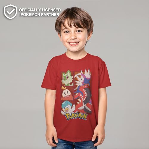Boy's Pokemon Koraidon Group T-Shirt2