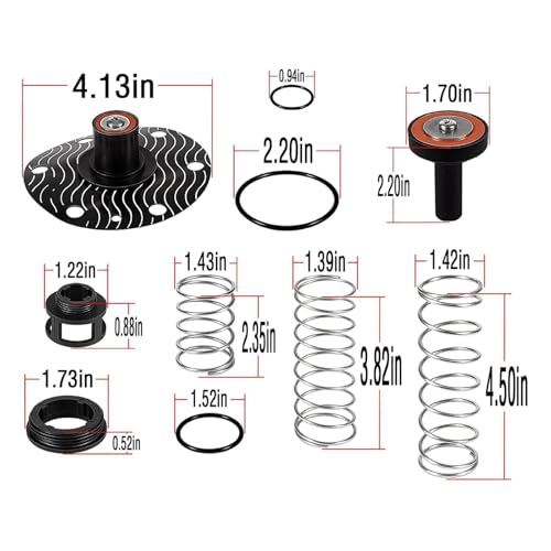 Qianly 3/4\"-1\" Complete Repair Kits Fits Replace for 975XL and 975XL2,Lightweight Accessory,Replace Complete Backflow Repair Kits