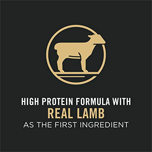 Image of Purina Pro Plan High Protein Dog Food With Probiotics for Dogs, Shredded Blend Lamb & Rice Formula - 6 lb. Bag