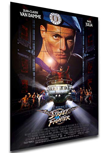 Instabuy Poster Locandina - Van Damme - Street Fighter - Sfida Finale (1994) A3 42x30cm