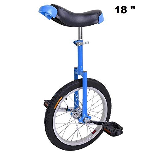 Best Price Awesome 18 inches Bicycle Bike Wheel Scooter Circus Gift Fitness(Blue)